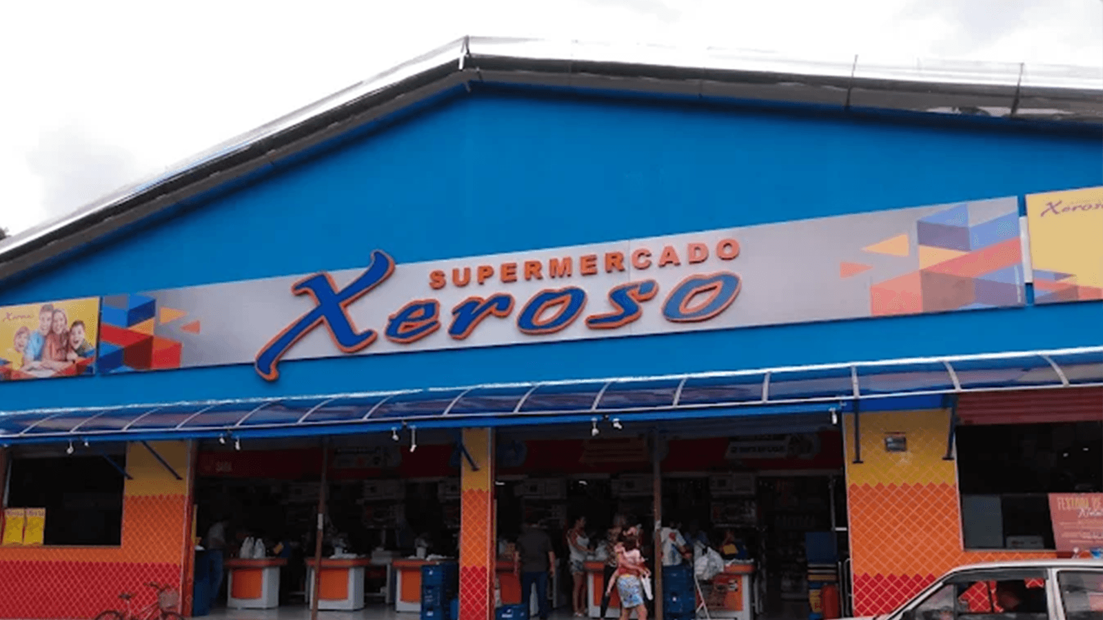 Fachada do Supermercado Xeroso
