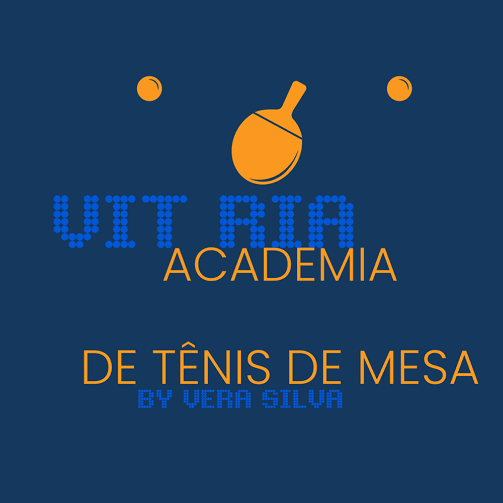 Logo da Vitória Academia de Tênis de Mesa