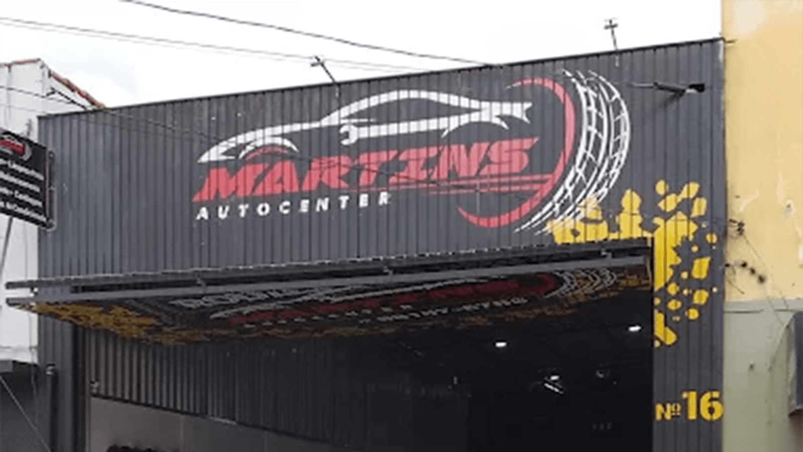 Fachada da Martins Auto Center