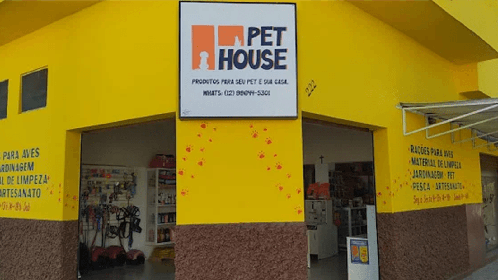 Fachada da Pet House