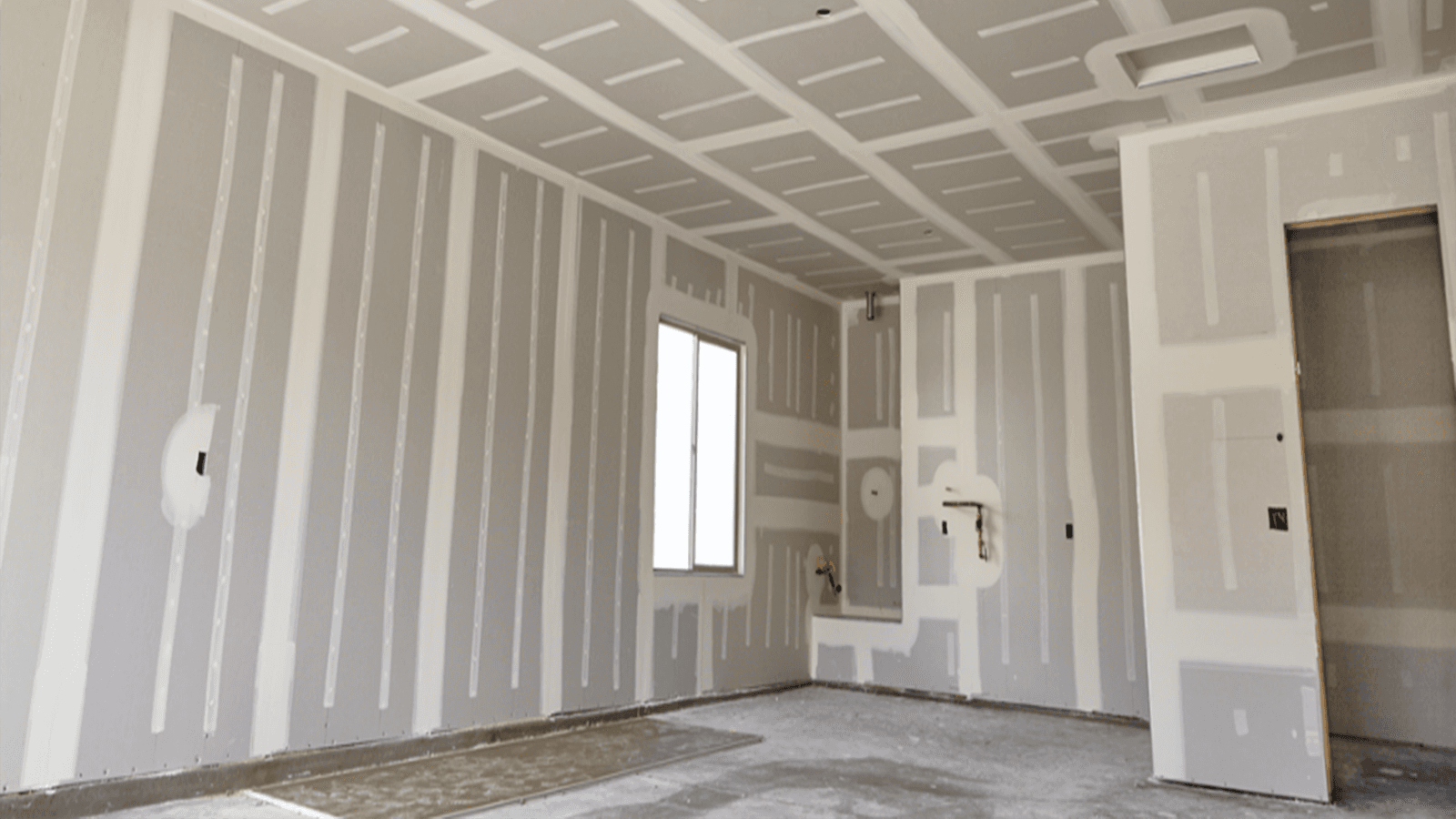 Interior feito com Drywall / Gesso