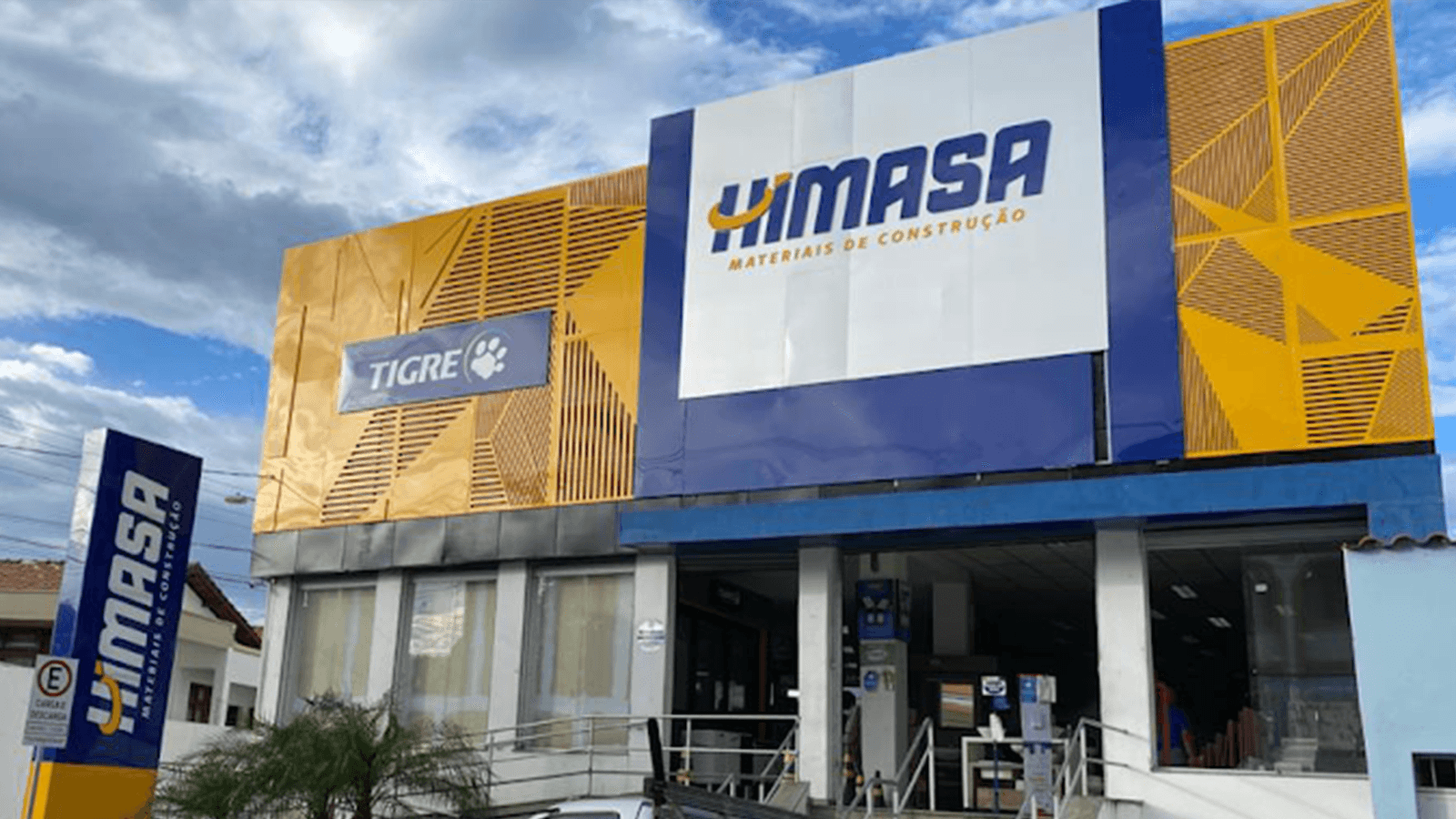Fachada da Himasa Materiais de Construção