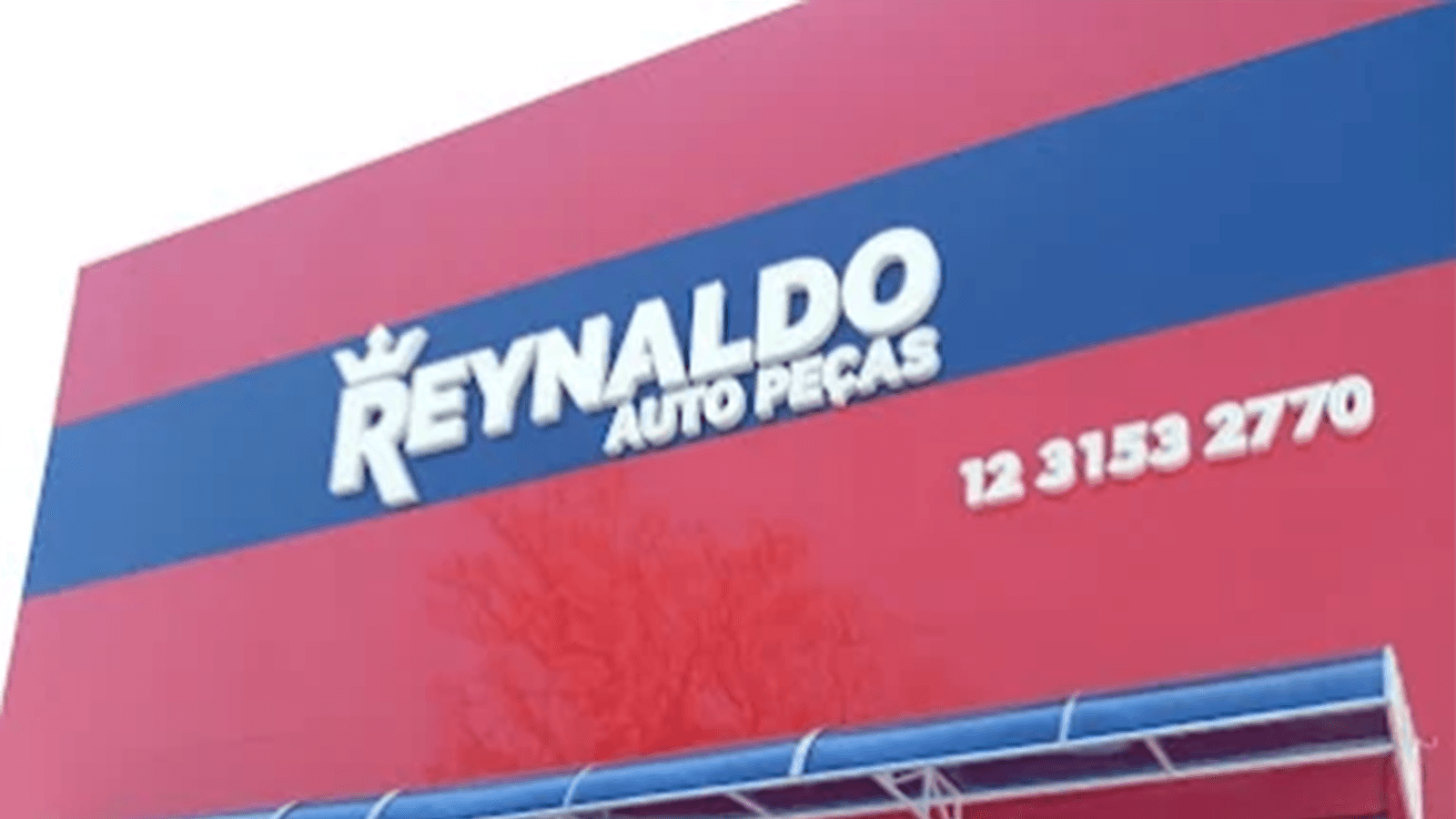 Fachada da Reynaldo Auto Peças